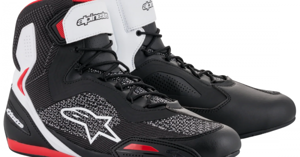 Мотоботы Alpinestars Faster-3 Rideknit Black/White/Red купить от 0